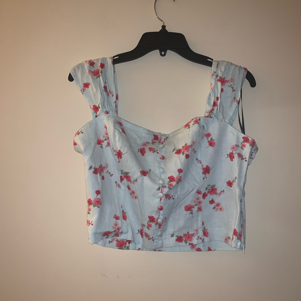New w/ tags Forever 21 crop top juniors large